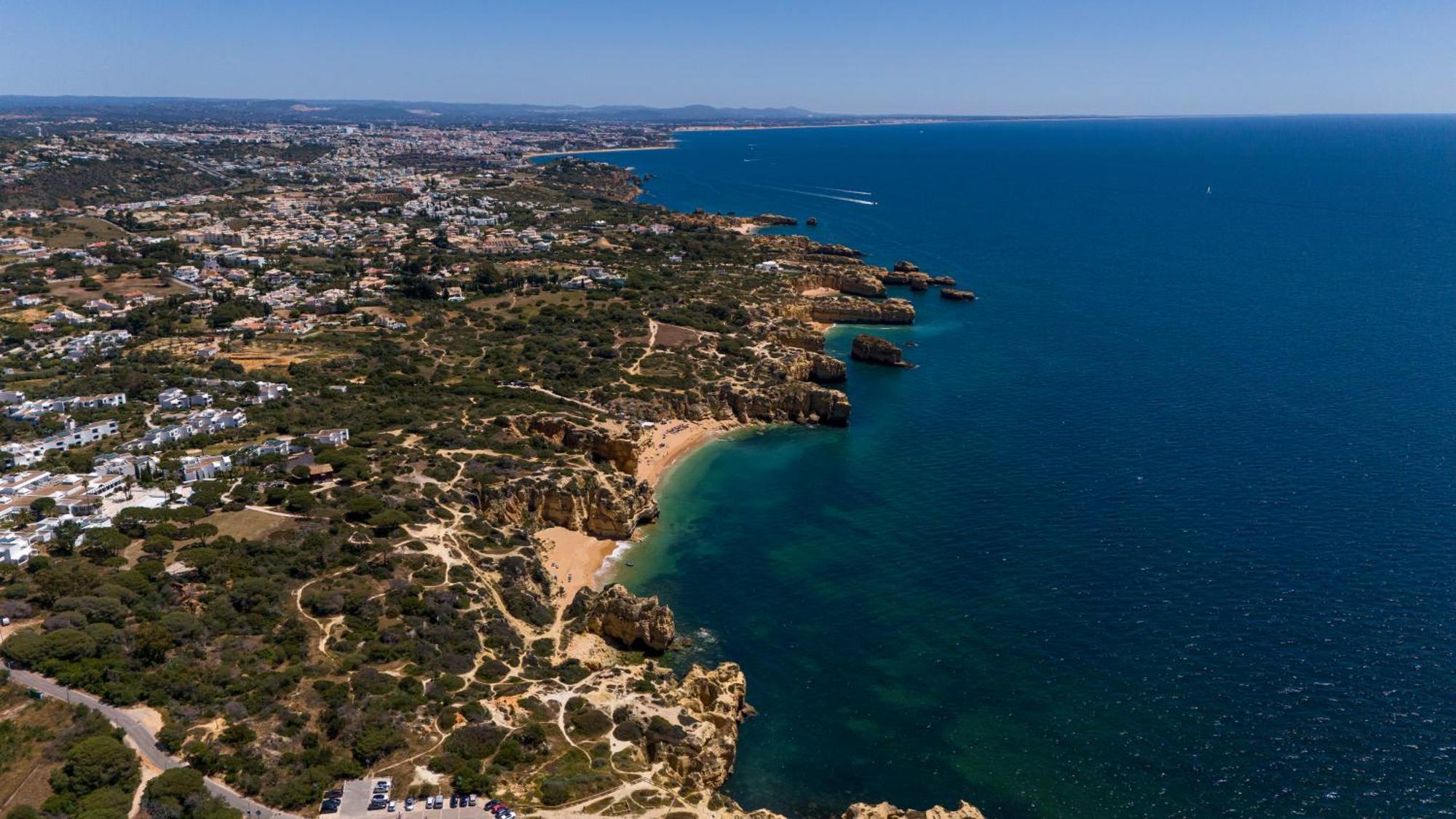 Apartamento no Condomínio Baia Village com Piscina Albufeira Exterior foto